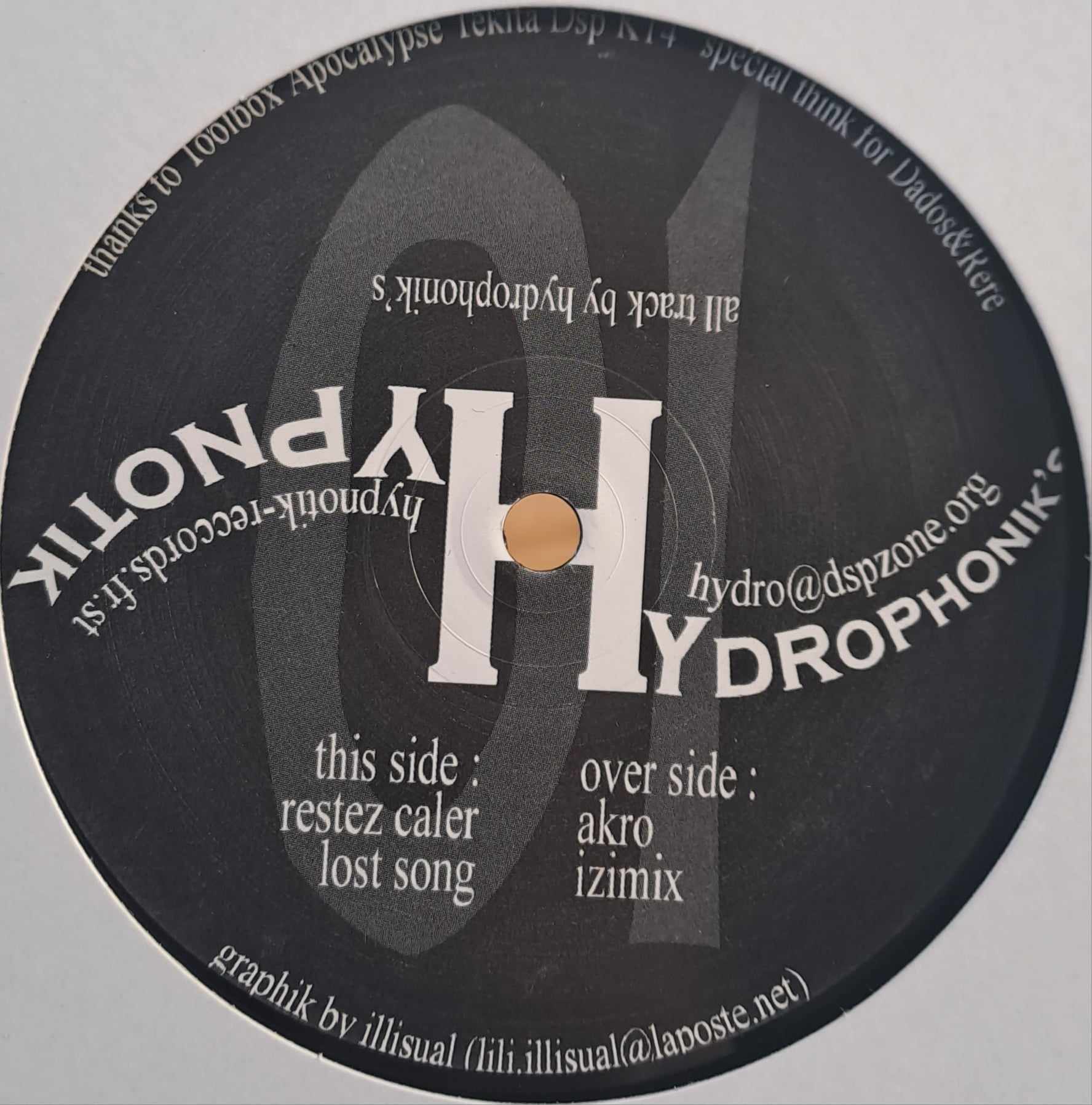 Hypnotik 01 - vinyle freetekno